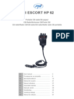 Manual de Utilizare Statie Radio Auto CB Portabila Pni Escort HP 62