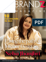 Brandzmagazine Cover Neha Jhanjhri