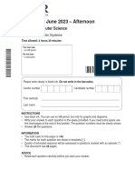 Computer Science Ocr 2023 Alevel Paper 1 - Compressed