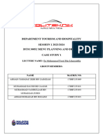 Case Study 1 - Menu Planning