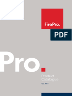 FirePro General Product Catalogue 2018 UL