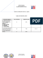 Science 6 Summative Test 1 QTR 4