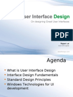 User Interface Design