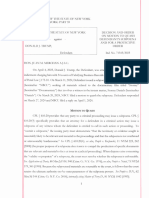 Decision and Order On Motion To Quash Defendant's Subpoena, People v. Trump, IND-71543-2023 (NYS Trial Div., Apr. 5, 2024)