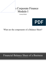 Law On Corporate Finance Module I