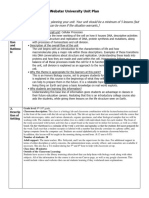 Cellular Process Unit Plans - Victoria Warren