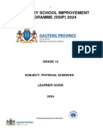 Grade 10 Term 1 Learner Guide SSIP 2024