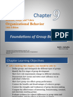 Organizational Behavior: Foundations of Group Behavior