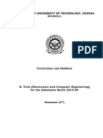 5TH SEM ELECTRONICS & COMPUTER ENGG, 2019-20 Batch