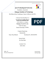 GTU 7 Sem Report