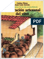 Elaboración Artesanal Del Vino - Carlos Pérez, Juan Luis Gervás