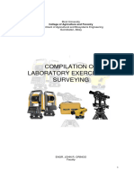 Compilation of Laboratory Exercises in Surveying