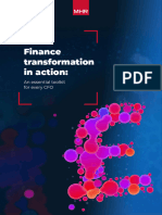 Finance Transformation in Action - An Essential Toolkit For Every CFO