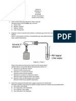 Ujian 2 Section A Form 3 Science