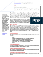 Sample Distribution