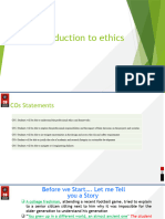 Introduction To Ethics