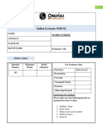 Indian Economy 02 - Daily Mains Question Booklet