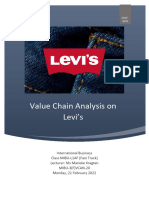 Value Chain Analysis Levi's Report