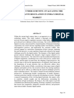 Https:Ijirl - Com:wp Content:Uploads:2024:02:Tech Titans Under Scrutiny Evaluating The Need For Ex Ante Regulation in Indias Digital Market