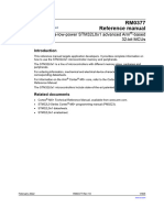 Rm0377 Ultralowpower Stm32l0x1 Advanced Armbased 32bit Mcus Stmicroelectronics