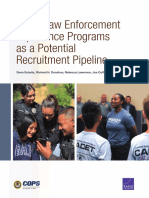 Youth Law Enforcement Experience Programs As A Potential Recruitment Pipeline