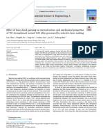 Effect of Laser Shock Peening On Microstructure and Mechanical Properties of TiC Strengthened Inconel 625 Alloy Processed by Selective Laser Melting