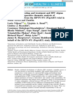 Sociology Health Illness - 2020 - Viljoen - Universal HIV Testing and Treatment and HIV Stigma Reduction A Comparative