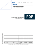 2342-Aa00-Jsm-601 - 0 - Procurement Guidilines and Requirements