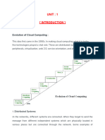 Cloud Computing Notes (UNIT - 01)