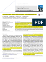 Torsional Behavior of Ultra-High Performance Concrete Squared Beams