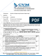 Microprocessor Technologies