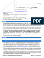 Jove Protocol Multiplex PCR and Reverse Line Blot Hybridization Assay MPCRRLB