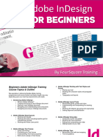 Indesign Beginners Course Outline