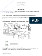 ENGLISH 2 Activity Sheet Q4 W5