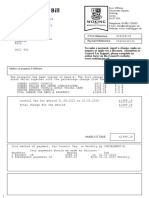 Council Tax Bill - SampleXXX