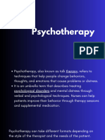 Psychotherapy