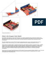 Dragino RFM95W Lora Shield Manual