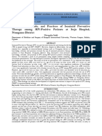 Knowledge, Attitude, and Practices of Isoniazid Preventive Therapy Among HIV-Positive Patients at Itojo Hospital, Ntungamo District