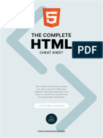 HTML Cheat Sheet P