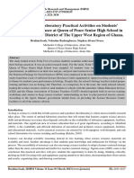 The Impact of Laboratory Practical Activities On S