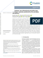 Paper: Perovskenes: Two-Dimensional Perovskite-Type Monolayer Materials Predicted by First-Principles Calculations