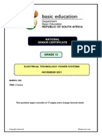 Electrical Technology Nov 2021 (Power Systems) Eng