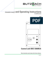 User Manual BDC-E800 R - S en 20140404