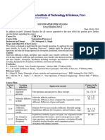 CHE F244-SP I - Course Handout - Satyapaul