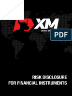 XM Risk Disclosures For Financial Instruments