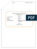 Cs8080 Irt Unit 1 PDF