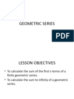 1.4 Geometric Series (New)