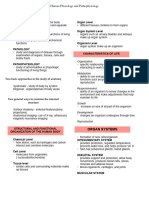 Human Physiology and Pathophysiology