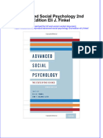 Full Chapter Advanced Social Psychology 2Nd Edition Eli J Finkel PDF