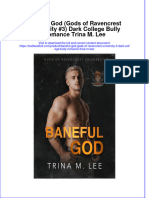 Full Chapter Baneful God Gods of Ravencrest University 3 Dark College Bully Romance Trina M Lee PDF